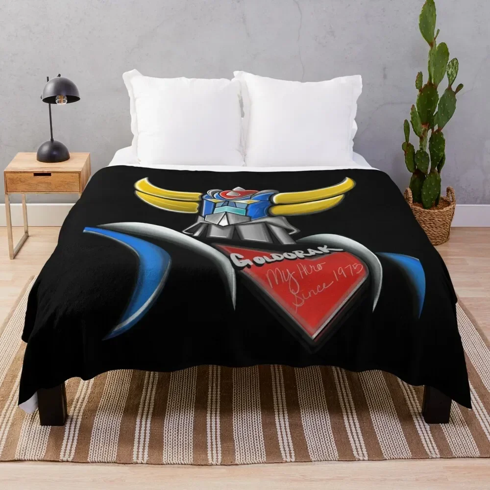 Goldorak, Grendizer, Vintage Goldorak Throw Blanket blankets and throws Large Giant Sofa Weighted Blankets