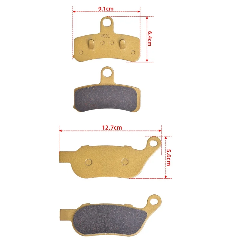 Brake Pad For HAR/LEY FLD FXDF  FXDWG FXDC FXDB FXDBC FXDL FLSTF FLSTFB FXST FXSTB FXSTC FLSTC FLSTN FLS FXCW Street/Fat Bob