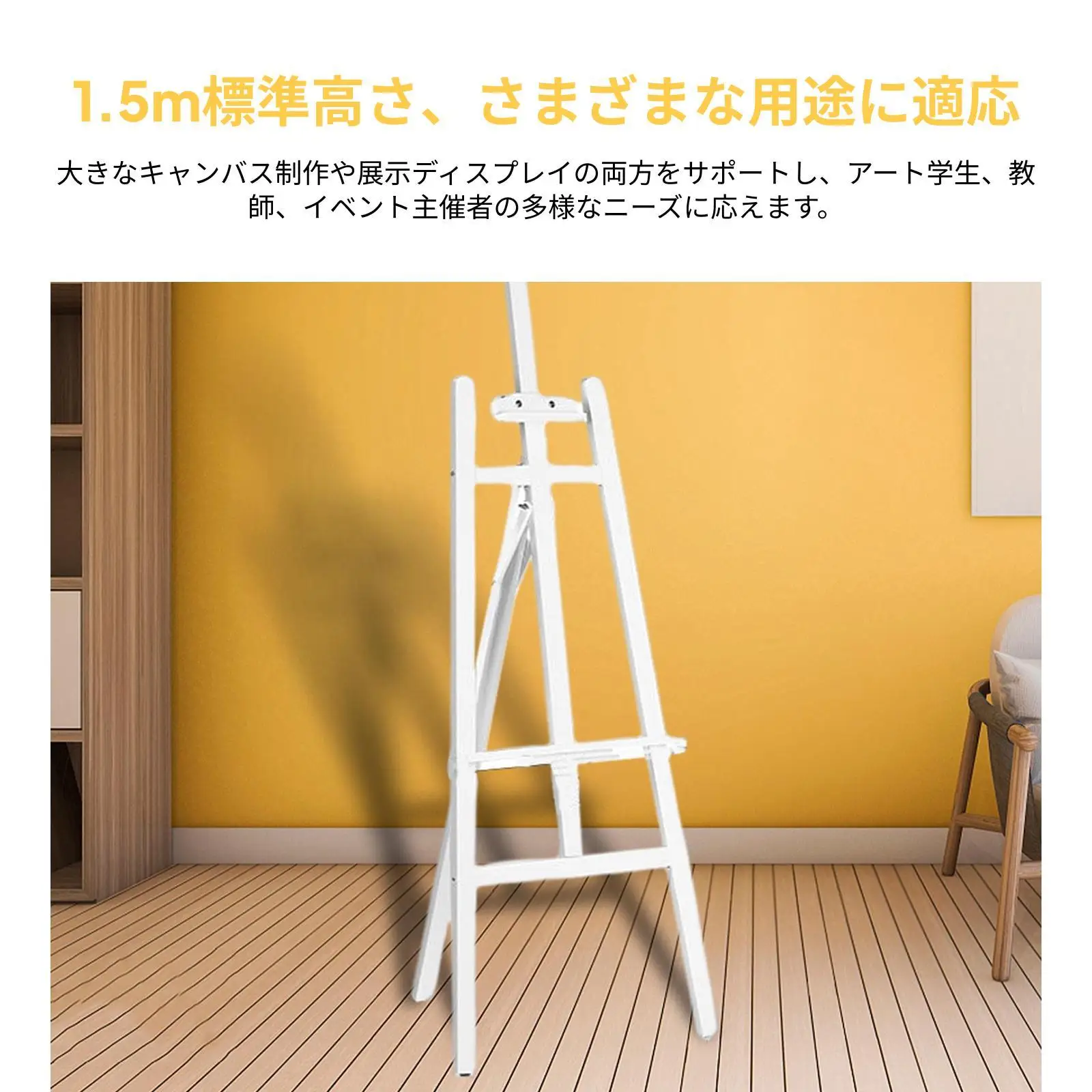 Portable Display Easel Artist Holder Adjustable Angles Display Stand for Art