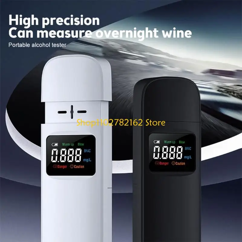 

547B Digital Breath Breathalyzer Tester Drunk Driving LCD Display Response