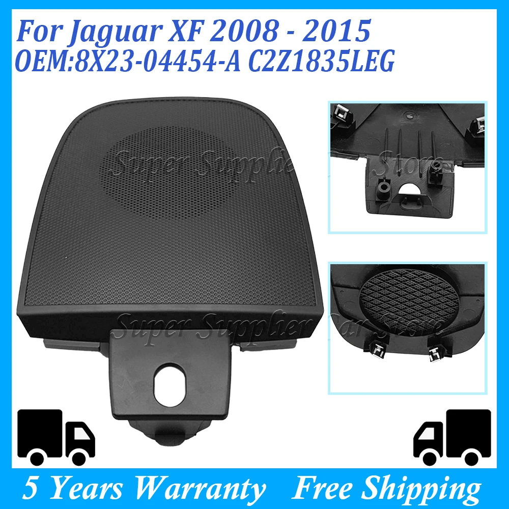 Car Dashboard Top Speaker Cover For Jaguar XF 2008-2016 Instrument Center Speaker Cover Car Accessories C2Z1835LEG 8X23-04454-A