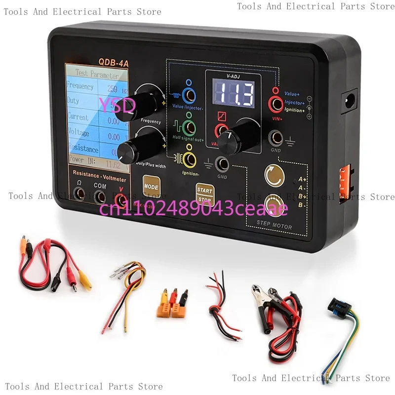 Portable Idle Stepper Motor Injector Actuator Driver Car Solenoid Valve Ignition Coil QDB-4A New Automotive Oxygen Tester