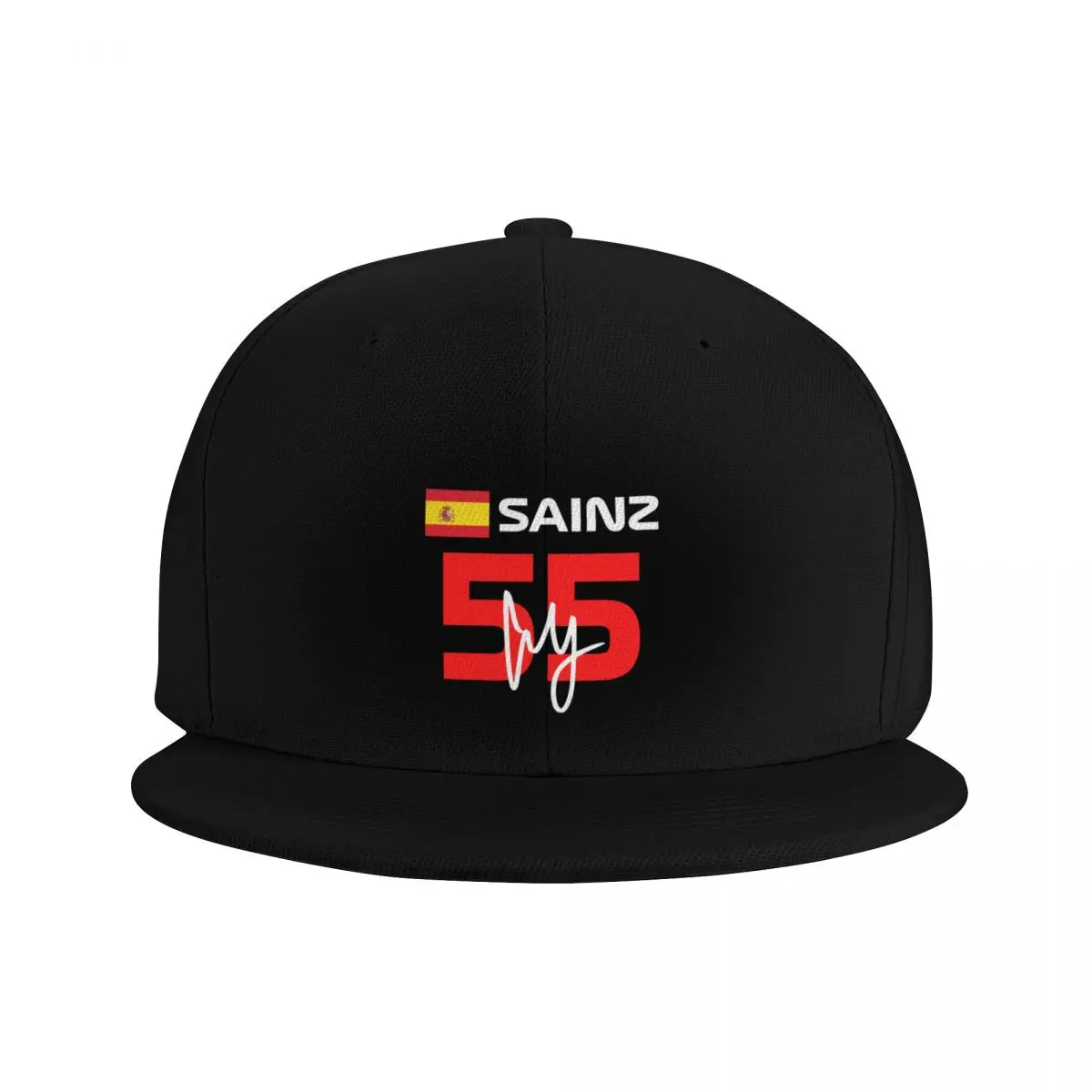 F1 2022 Carlos Sainz 55 Baseball Cap Sports Cap Luxury Hat Women's Beach Visor Men's