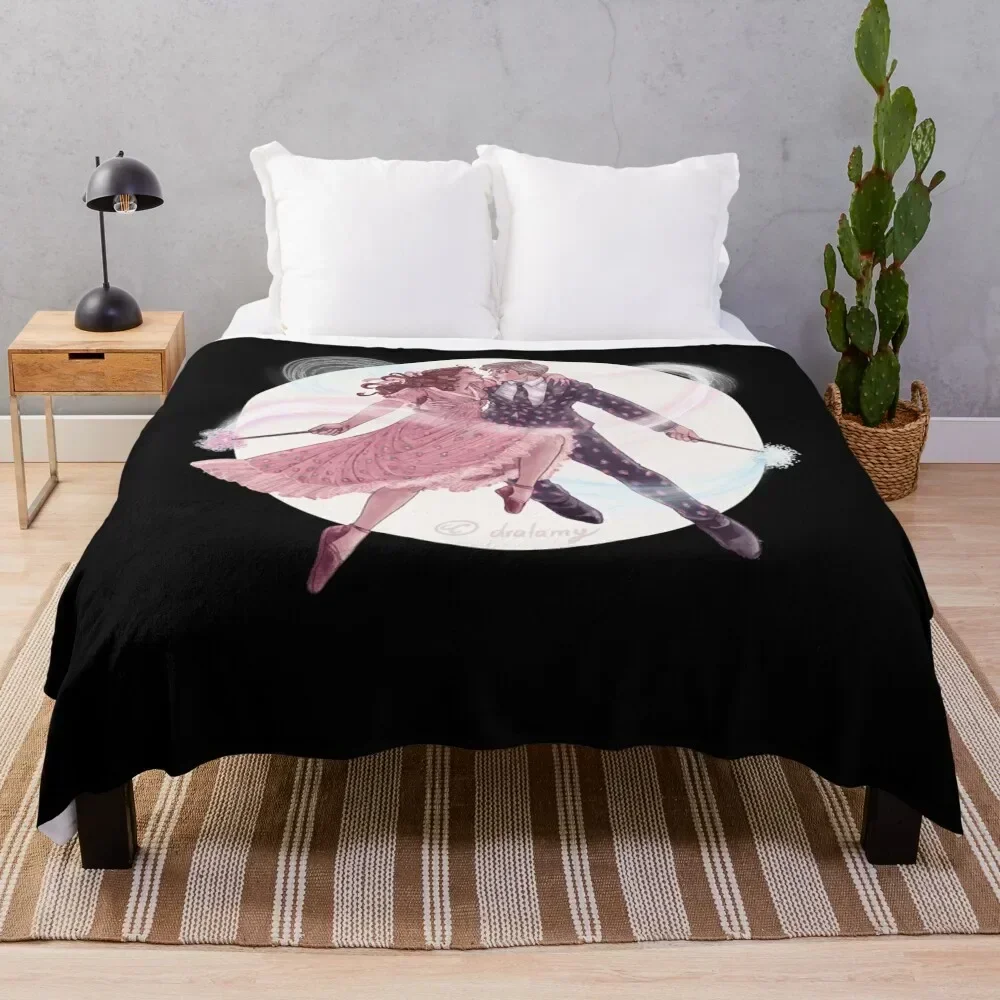 

Birthday Girl Strawberry Team Grow With Me Swing Vintage Style Throw Blanket Compact Warm Blanket for Car Road Trip