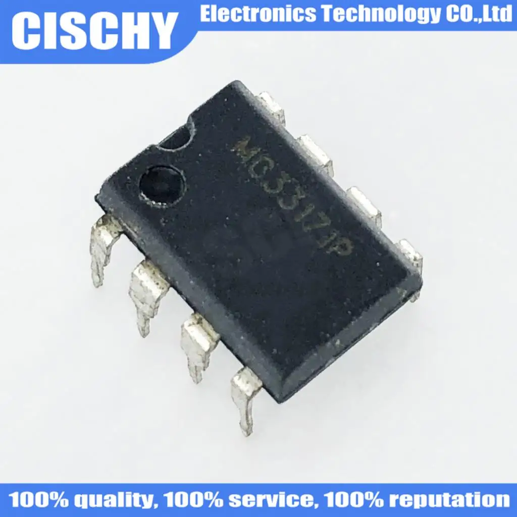 10pcs/lot MC33171 MC33171P DIP-8 In Stock