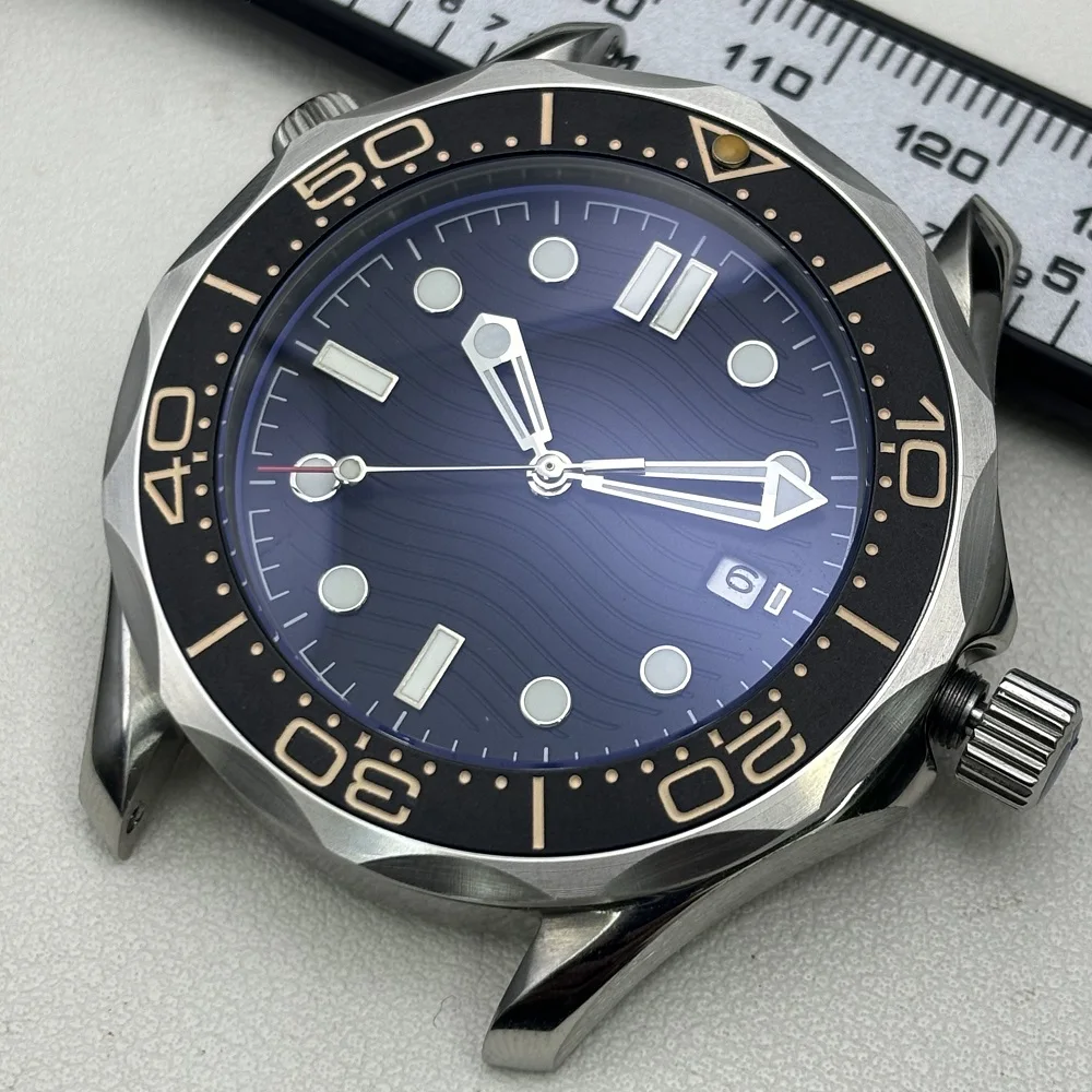 2025 NEW Men's Watch Miyota 8215/ST1612 Mechanical Watch Ceramic Bezel Black Dial - No Strap Included Suitable for 20MM Wide image 3