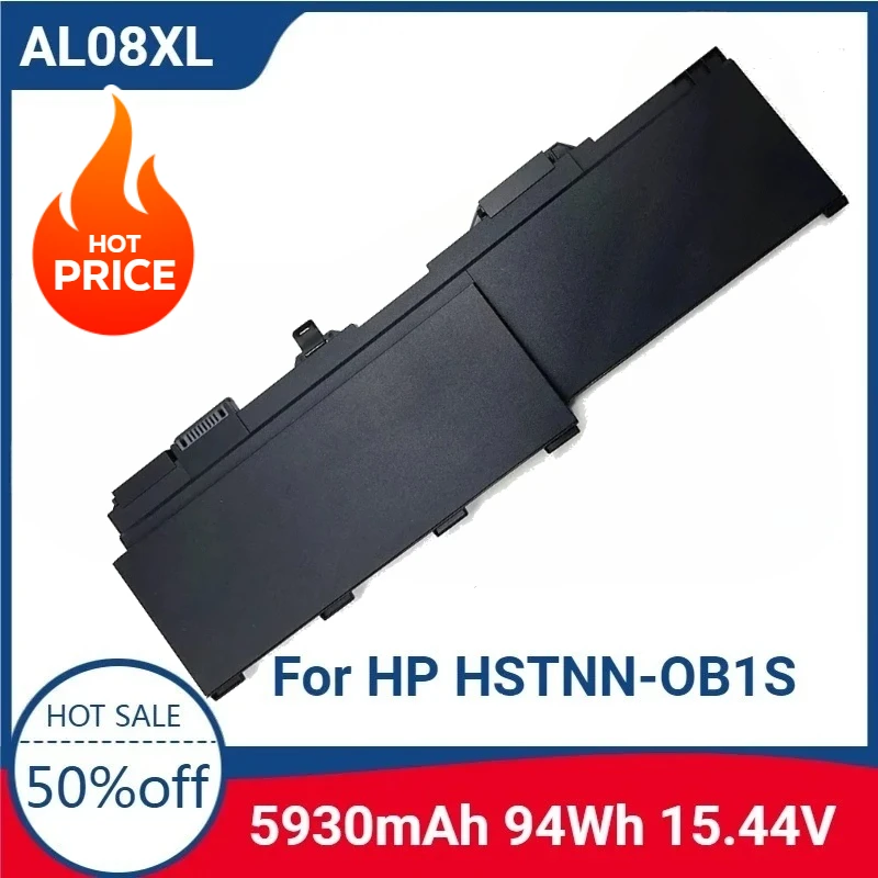 

For AL08XL 15.44V/5930mAh High-quality Laptop Replaceable Battery for HP HSTNN-OB1S L86155-AC1 L86212-001 AL08094XL 17 G7 15 G7