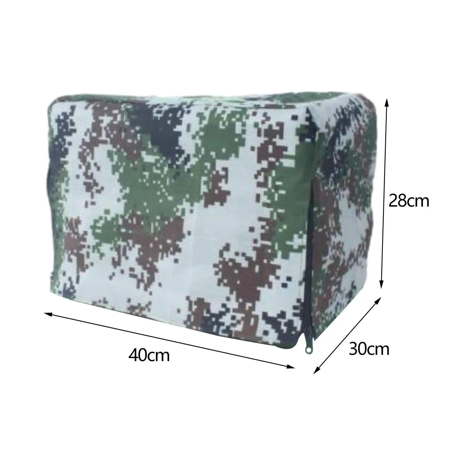 Birdcage Cover Shade 15.7x12x11inch Collapsible Sturdy Accessories Lightweight Washable Windproof Waterproof Camouflage images - 6