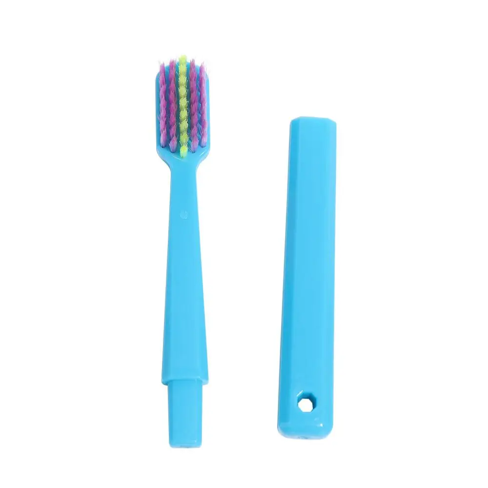 

Dainty Portable Toothbrush Set Multi-function Foldable Travel Toothbrush Reusable Convenient Interdental Brush Camp Out