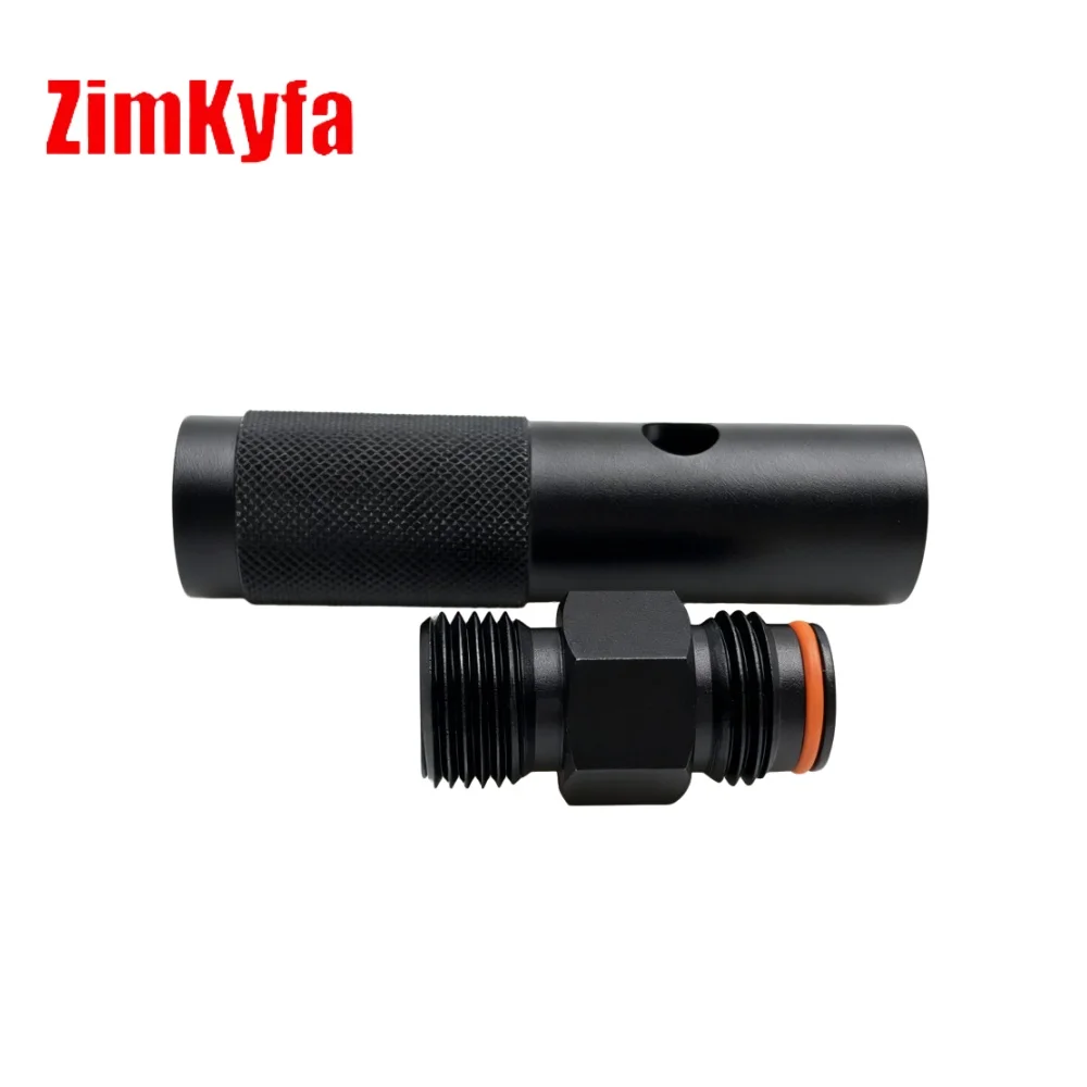 BLACK 12g Co2 Quick Change Adapter 12 Gram Carbon Dioxide Cartridges for Soda Water Outdoor Sports
