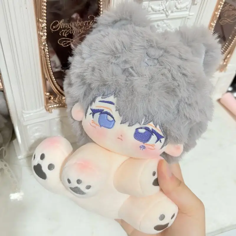 20cm Game Love And Deepspace Shen Xing Hui Xavier Plush Figure Models Student Game Short Plush Body Toys Doll With Stuffed Gift