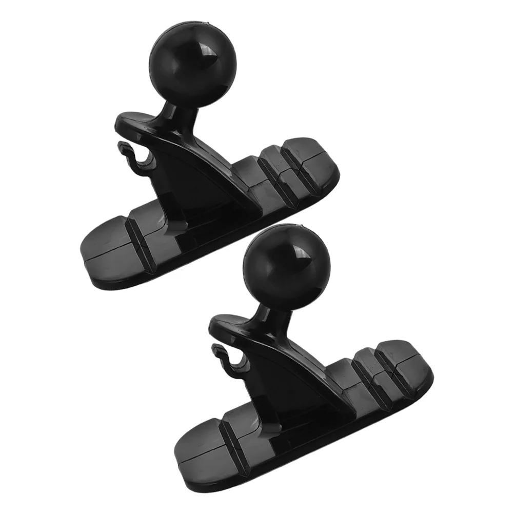 

2Pcs Phone Holder Ball Mount Adhesive Base Car Dashboard Support Replacement Compact Stable Cell Phone Mount Bracket