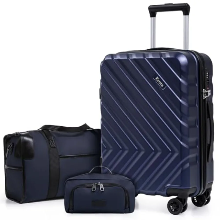 

Luggage Sets 3 Pcs, Suitcases with Wheels, Carry On Luggage Set 22x14x9 Airline Approved, Hardshell Luggage Sets With TSA Lock,