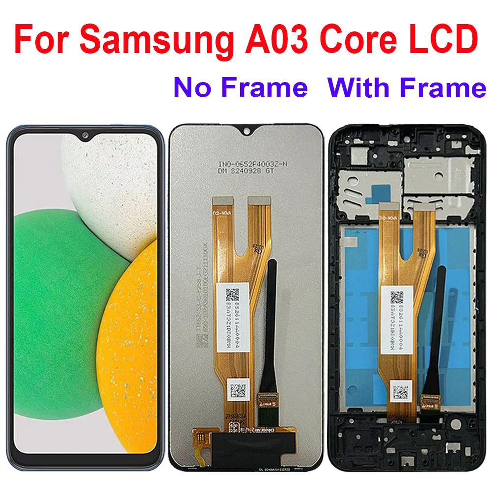 

6,5 ''для Samsung Galaxy A03 Core A032F A032M ЖК-экран сенсорная панель дигитайзер для Samsung A03 основная замена экрана