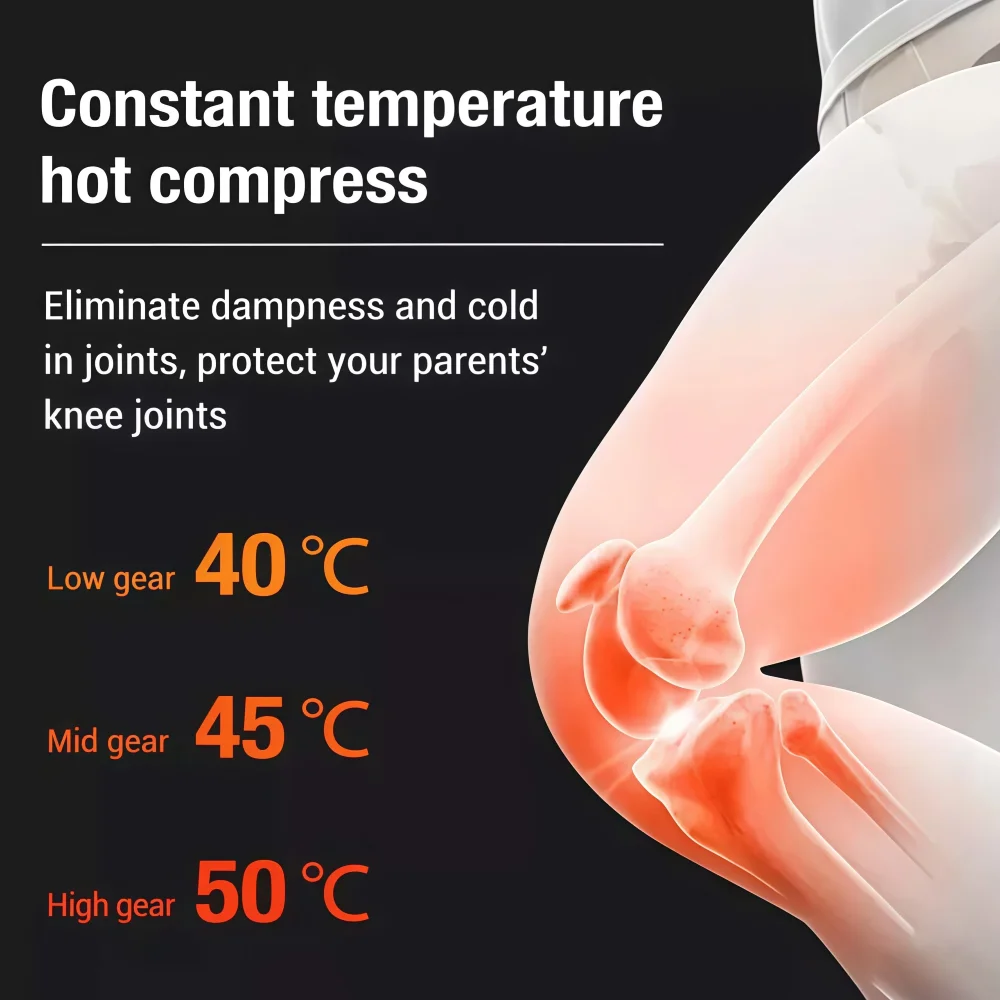 

Knee Physiotherapy Massager Electric Device with Laser Infrared Heating for Joint Pain Relief Support Home Rehabilitation