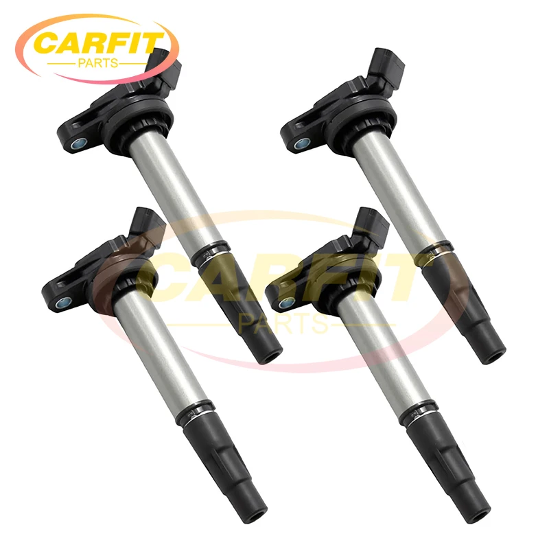 

4Pcs 90919-02252 90919-02258 90919-C2003 90919-C2005 UF596 Ignition Coil For Toyota Corolla Matrix Prius Scion xD Lexus CT200h