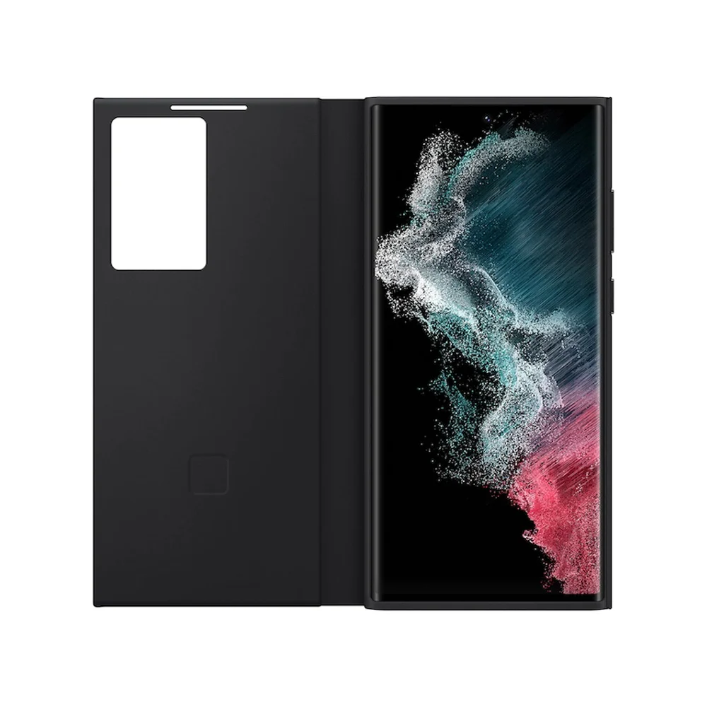Oryginalne etui z klapką do Samsung Galaxy S22 Ultra S-View Wysokiej jakości skórzane etui do S22Ultra Protector Shell & Box — zdjęcie produktu 5