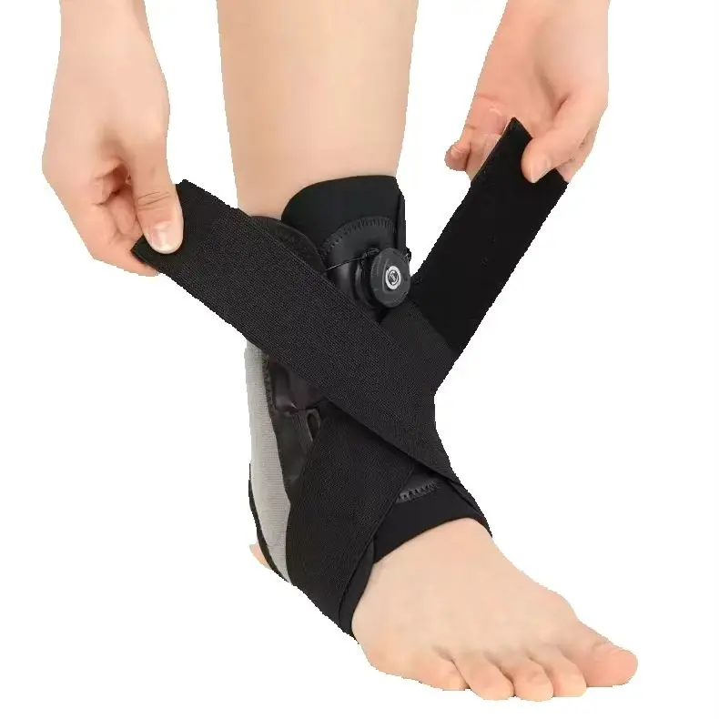 ANKLE BRACE, ANKLE STABILIZER FOR PREVENTING SPRAINS, ANKLE SPRAIN LIGAMENT INJURY SUPPORT WITH DIAL ADJUSTMENT