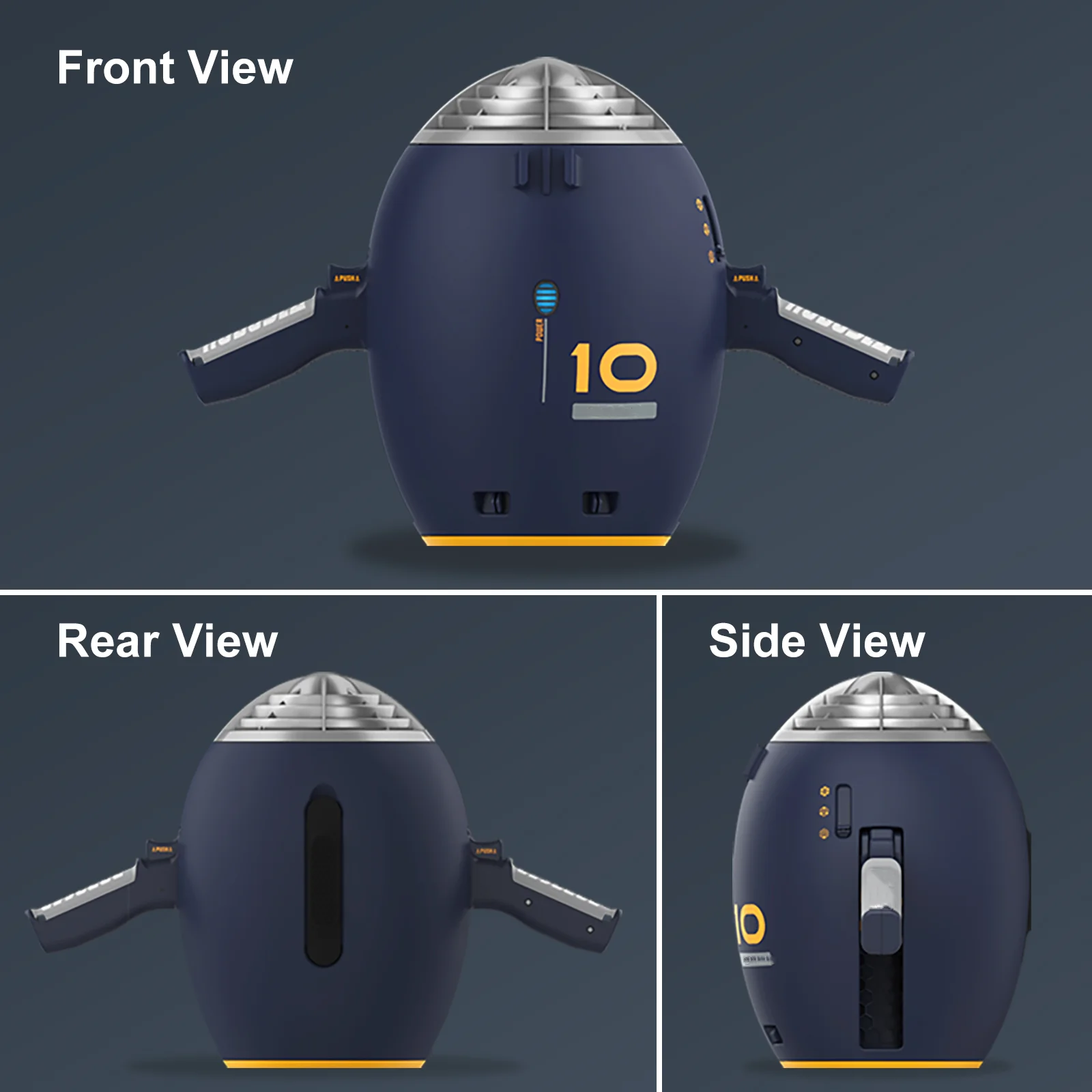 RTS-patinete eléctrico subaceo rápido Da, 300w, 500w, Sublue Jet, bajo el agua, aprobado por Msds, Accord Seascooter Sea, Scooter submarino