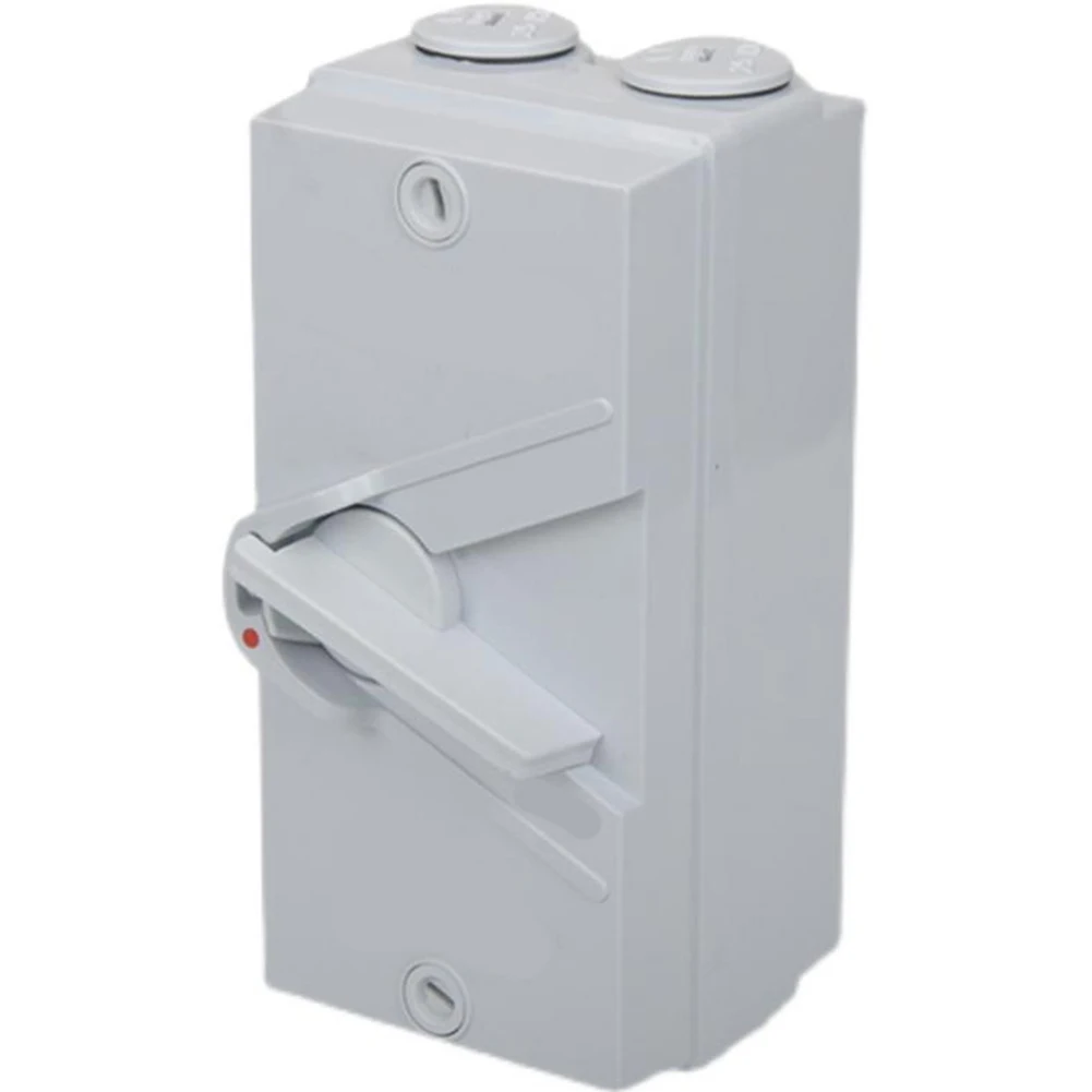 

Enclosed Motor Disconnect Switch Plastic Shell 440V 20A/35A/63A Waterproof 3 Phase Disconnect Breaker Box Industries Fittings