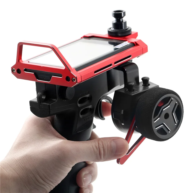 

Dependable-One-Handed Control Adapter Transmitter Steering Wheel Trigger For RC Crawler Car Controller Flysky NB4/Noble Lite/Pro
