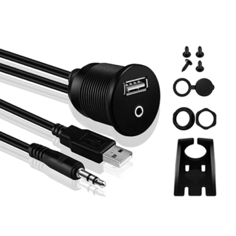 Cable USB y jack 3,5 mm para coche – Audio y entretenimiento - imagen 2