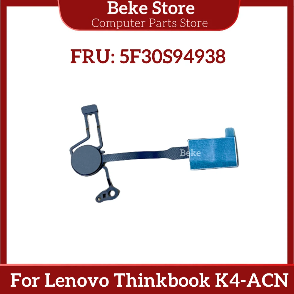 Beke-Placa de interruptor para Lenovo Thinkbook K4-ACN, lector de huellas dactilares con Cable, 5F30S94938, envío rápido