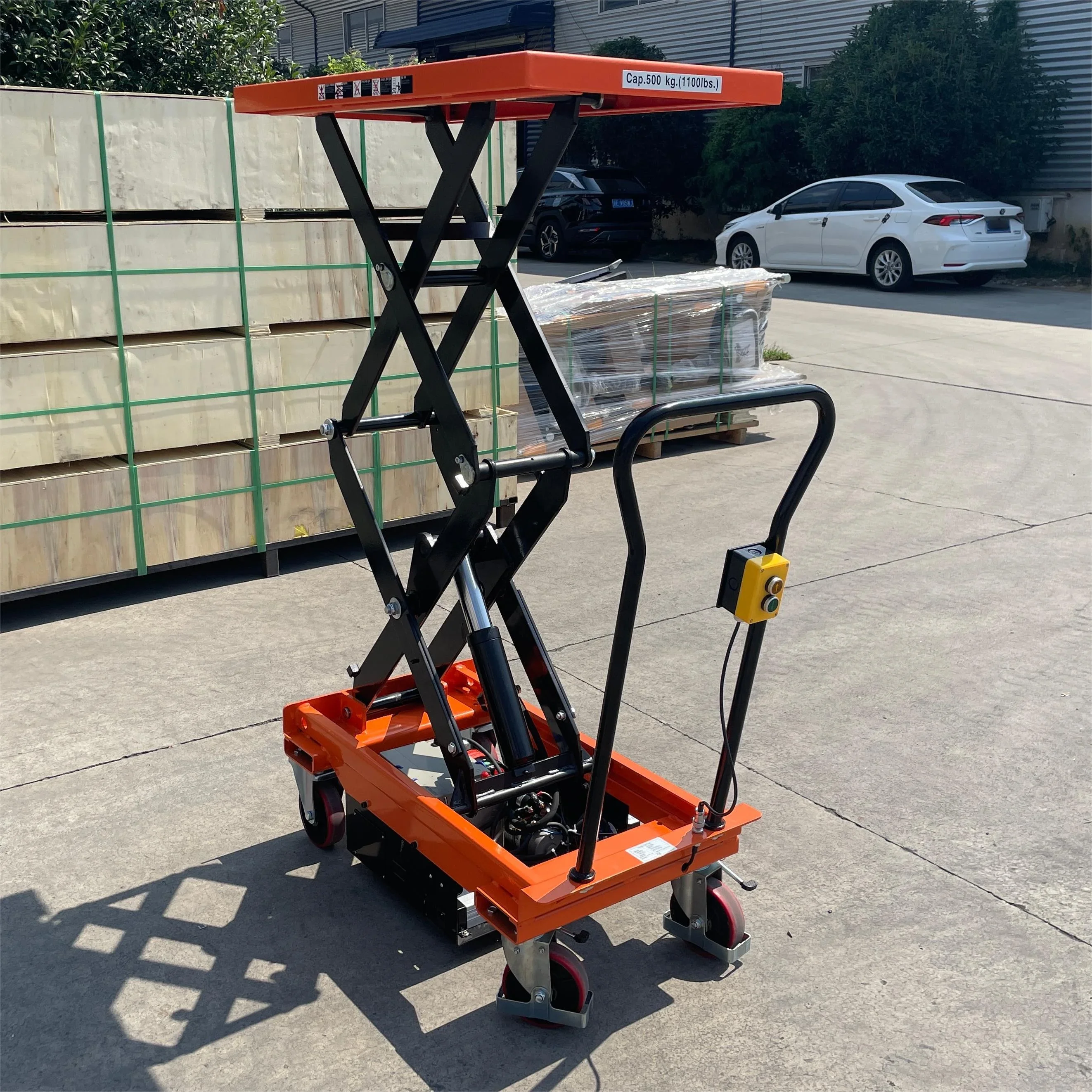 JS Lift Tables Lifting Height 450mm-1600mm Customized Wholesale Electric Mobile Scissor Lift