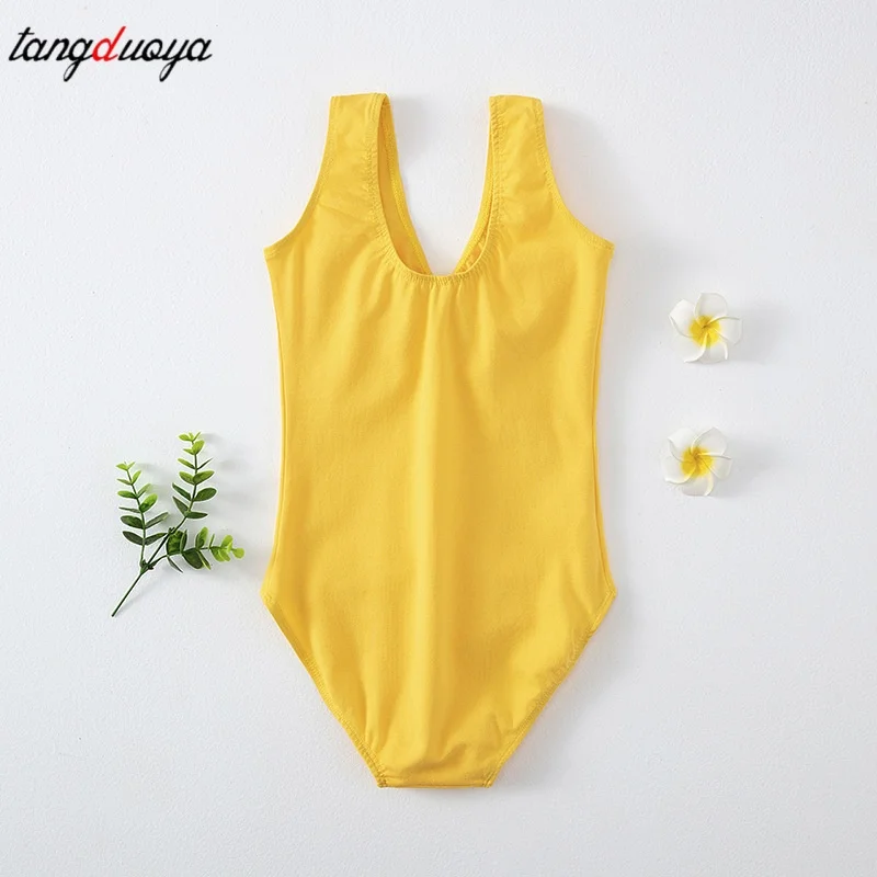 

Wholesale Cheap Kids Girls Children Training Dance Wear White Black Pink Sleeveless Cotton Ballet Gymnastics Leotard