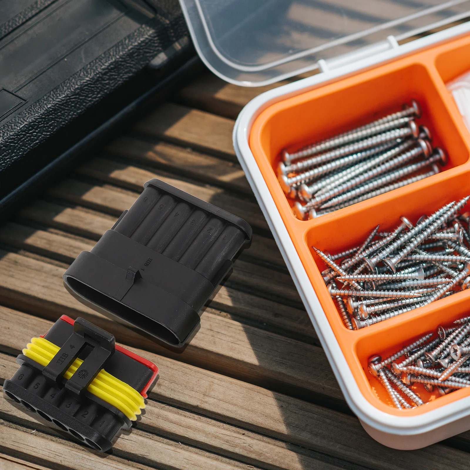 

1Set Waterproof Automotive Connector Male Female 6pin Wire Plug Socket Electrical Connector Car 6 Pin Electrical Connectors