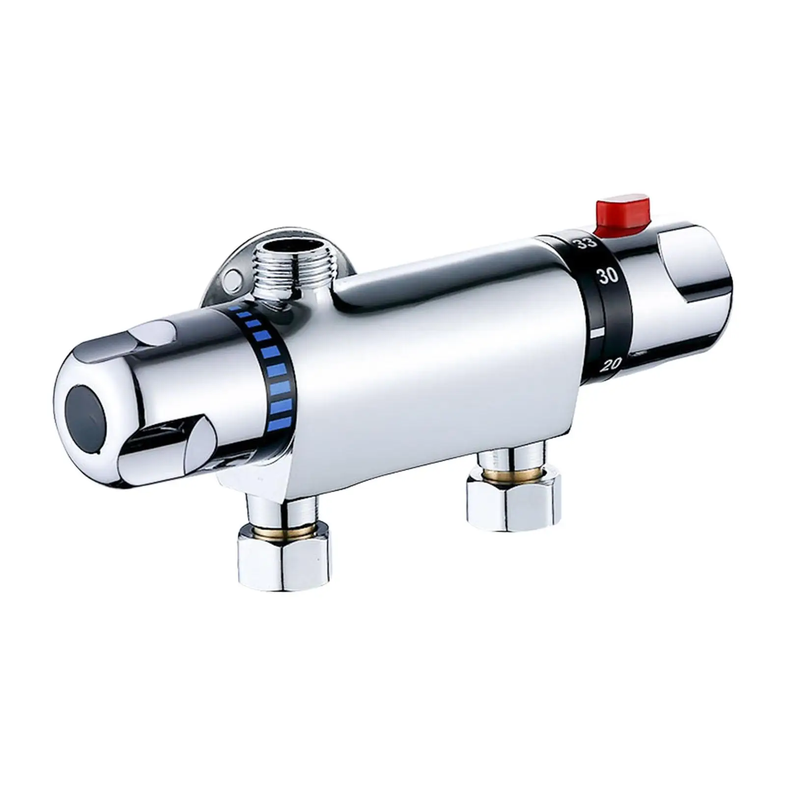 Thermostatic Shower Faucet Valve Copper Easy to Use Sturdy Practical Replace