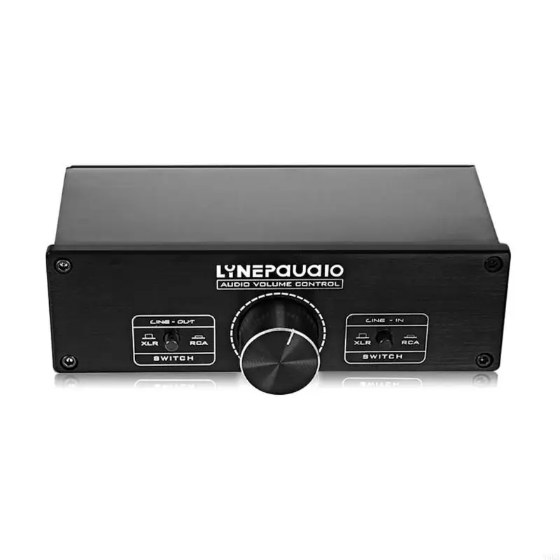 T5EA 2入力2出力完全バランス信号パッシブステレオセレクタースイッチャースイッチャーサウンドコンバーターボリューム調整可能