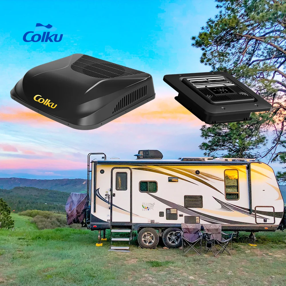 

Durable Truck Air Conditioners 12V Van Ac Rooftop Climate Rv Air Conditioner with Remote Control