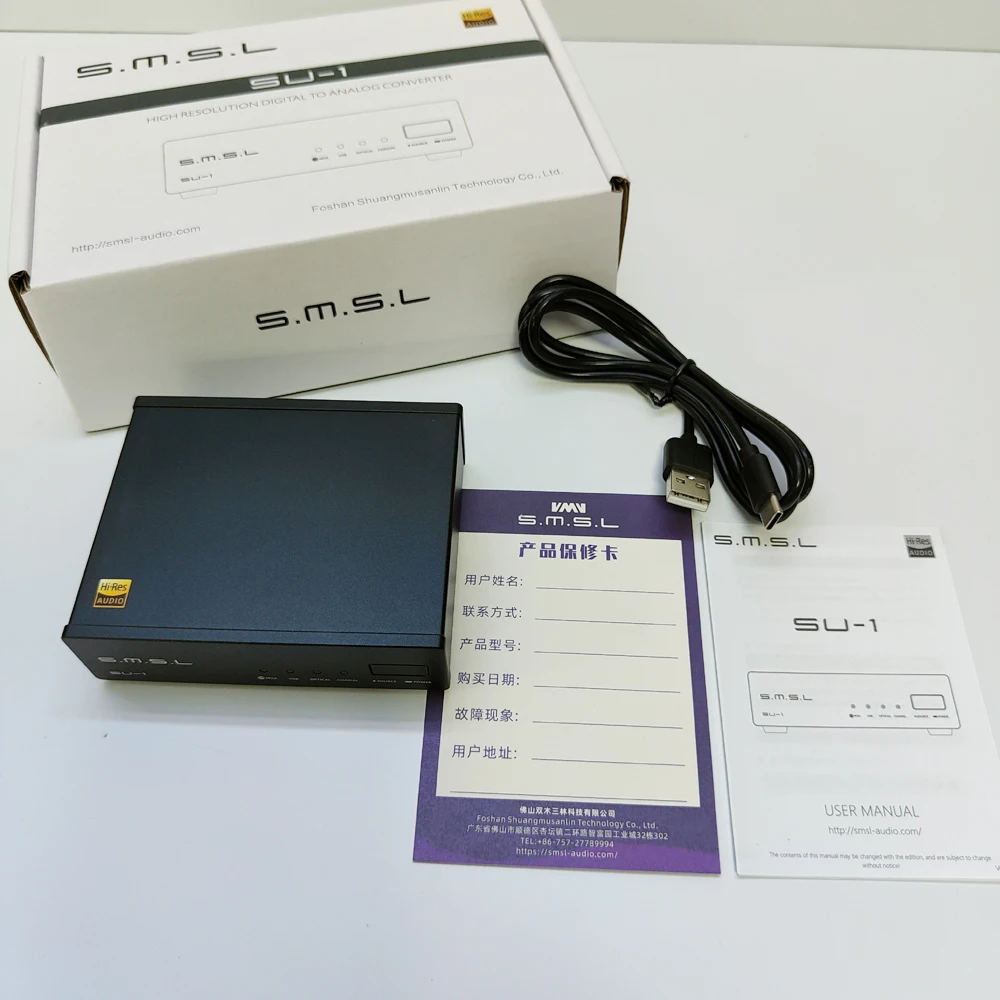 Perché SMSL M3 è la scelta ideale per un’esperienza audio Hi-Res di alta qualità