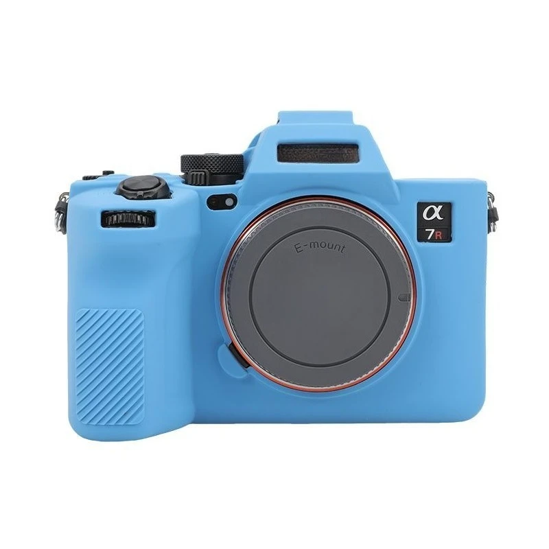 For Sony A7R5 Soft Camera Bag Silicone Case body Protective case camera bag Protector + 1PCS free tempered film