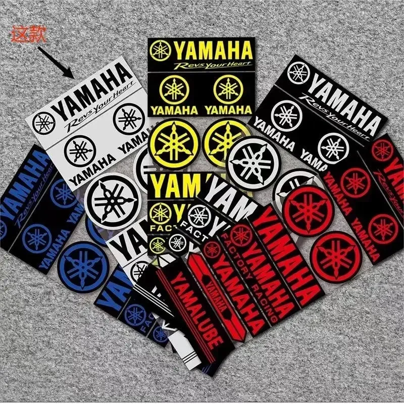 New Motorcycle Side Strip Bike Helmet Sticker Car Styling Vinyl Decal for Yamaha Motorcycle Sticker Decoration Car Sticker