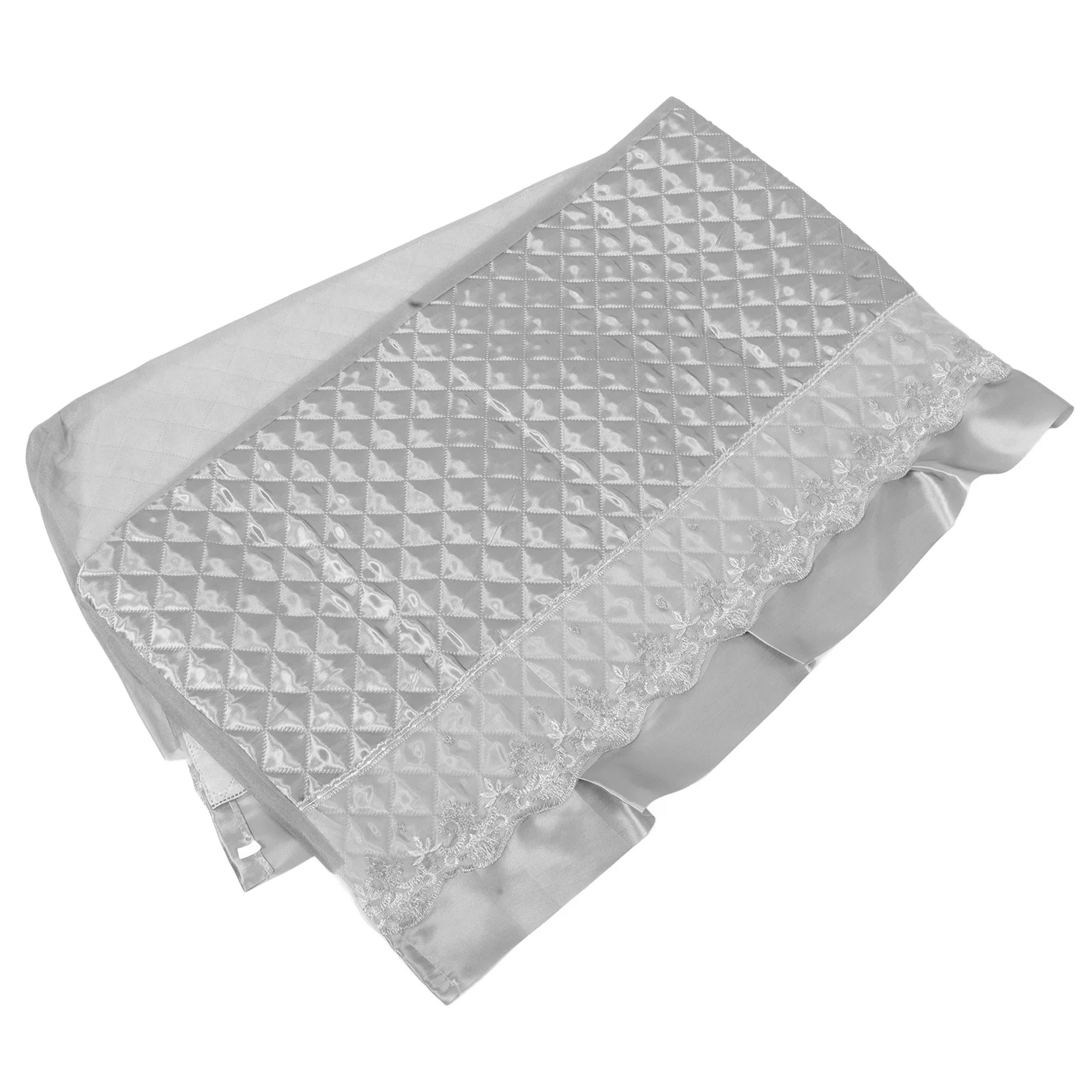 

Washable Queen Size Headboard Slipcover Polyester Stretchable Bed Headboard Cover with Pockets Elastic Fit for Bedroom Decor and