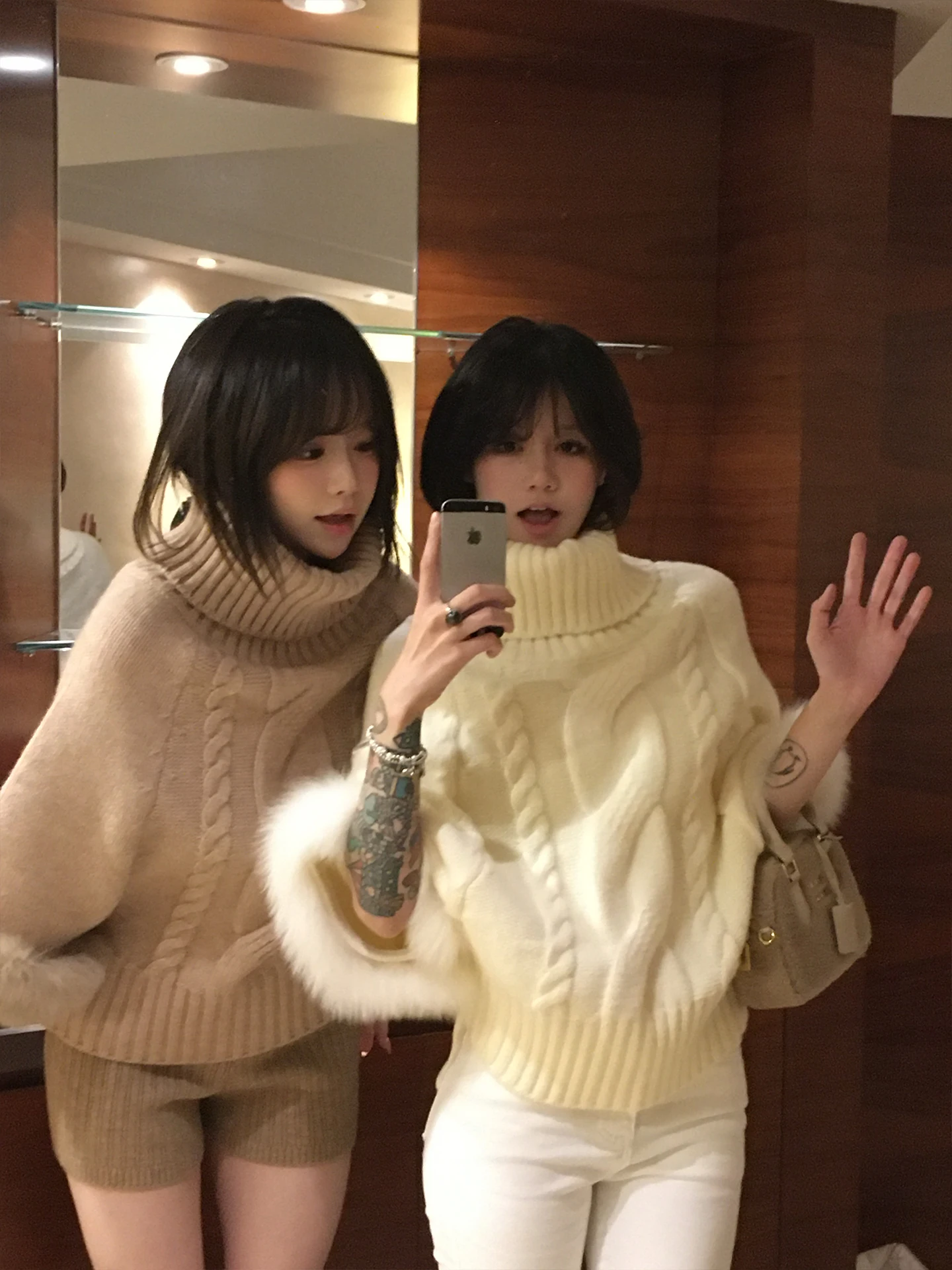 

Свитер Forlions с витым узором, на одно плечо, с отложным воротником, свободный укороченный топ, свитер-накидка А-силуэта, теплый, с функцией подогрева