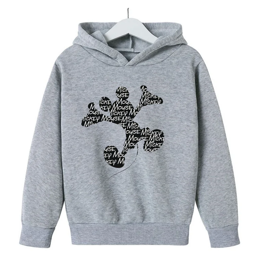 

New Funny Y2K 90s Cartoon Manga Anime Disney Mickey Minnie Mouse Hoodie Children Clothes Kid Girl Boy Sweatshirt Hoody Baby Top