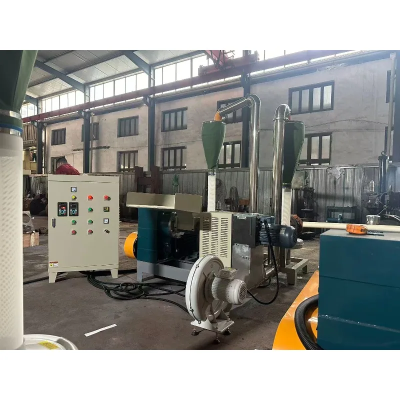 

Air Cooled Granulator Plastic Raw Material Recycling Extruder Machine Waste Plastic Washing Line Granulator For PP PE HDPE LDPE