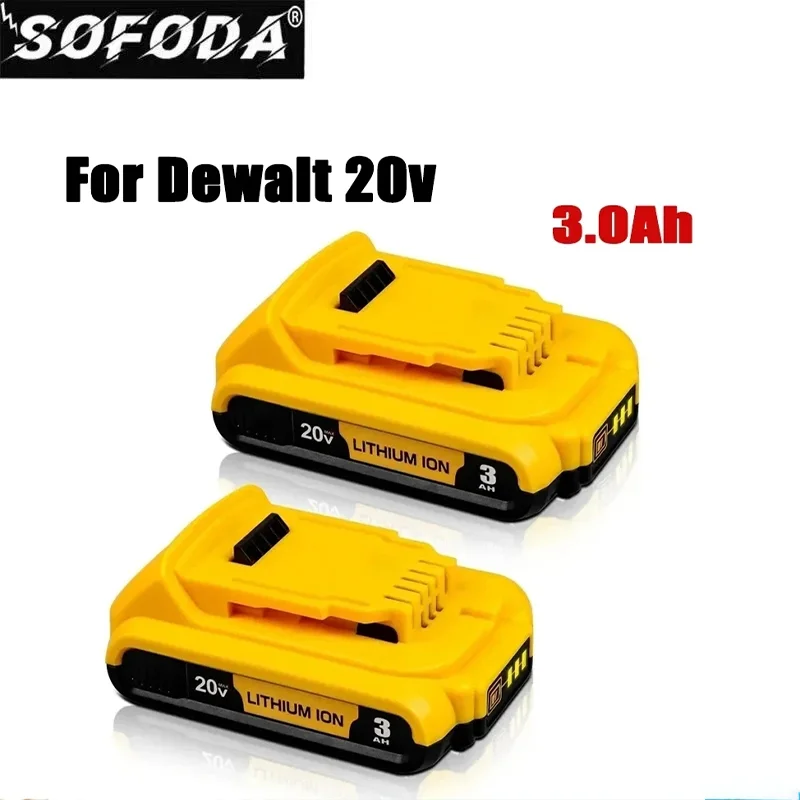 

3000mAh 20V Baterry For Dewalt DCB200 Replacement Battery DCB200 DCB101 DCB115 Power Tool Baterry For Dewalt Li-ion Batteries