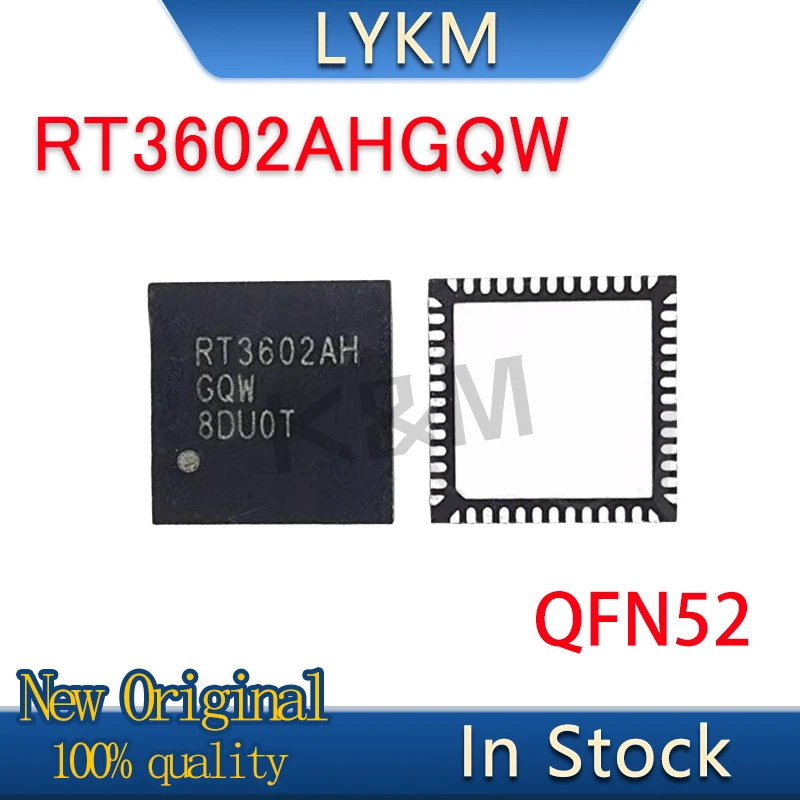 2-10/PCS New Original RT3602AHGQW RT3602AH QFN52 Grid driver chip In Stock