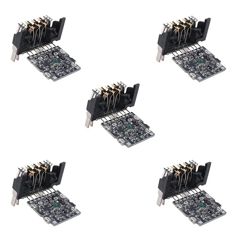 5X Suitable For DCB200 20V10 Core 21700 Electric Core Power Tool Plastic Shell Protection Board