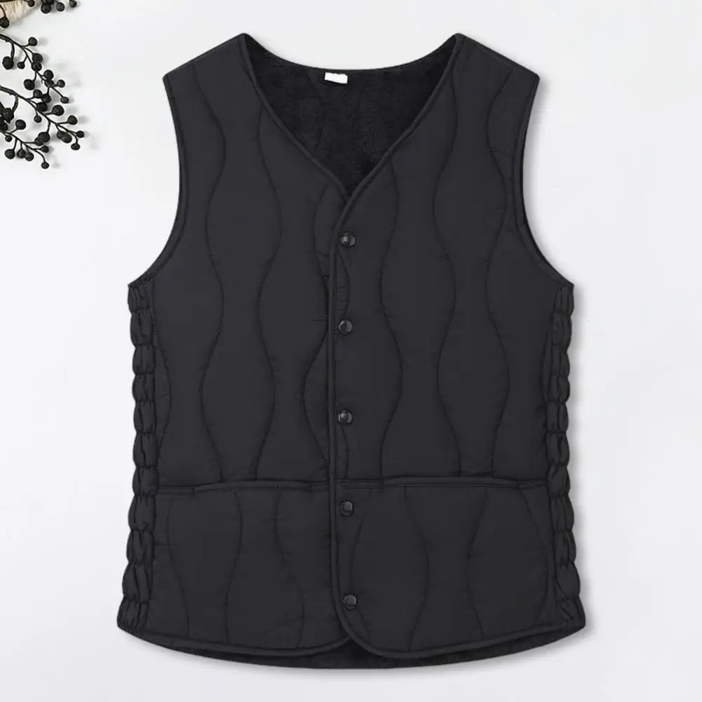 Solid Color Women Vest Skin-friendly Nylon Vest Stylish Women's Padded Vests for Fall Winter Lightweight for Daily for Cozy