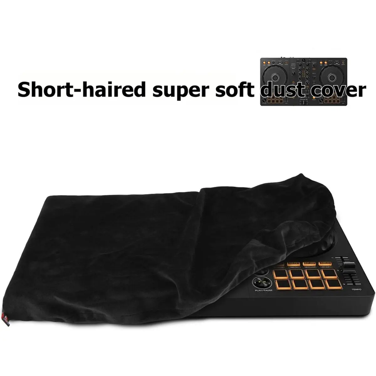 SWXF Dust Cover for DDJ‑FLX4 Controller Anti‑Dust Slipcover Protective Accessories DJ Gear Protection for Home Studio