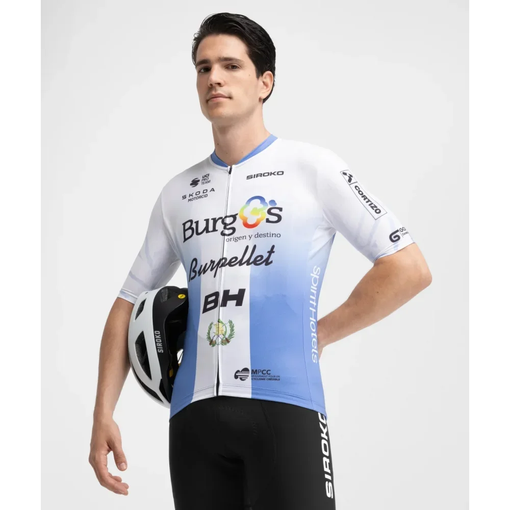 2026 Burgos Burpellet BH Cycling Jersey Set Spain Purple Clothing Road Bike Suit Mountain Bicycle Shirt Bib MTB Ropa Maillot