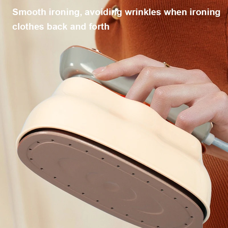 Handheld Vertical Garment Steamer Mini Clothes Ironing Machine Fast-Heat Travelling Fabric Steam Iron Wet Cleaning Brush EU US