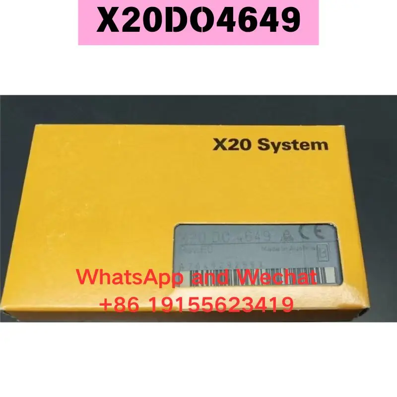 

Brand new original X20DO4649 module Functional test OK Quick delivery
