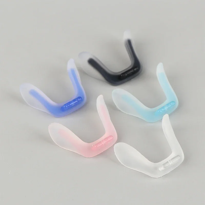 1 Stuks Anti Slip Brillen Plug-In Beugel Lenzenvloeistof Neus Pads Brug Strap Grip Haak U-vormige Neus Pads