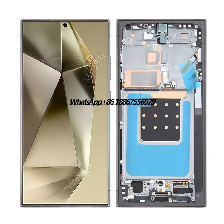

Super Amoled for Samsung S24 Ultra Mobile Phone LCD, for Galaxy S24 Ultra SM-S928 Screen, for Samsung S24 Ultra 5G Display Frame